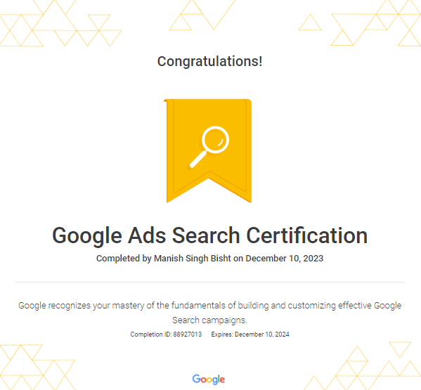 Google-Search-Ads-Certification